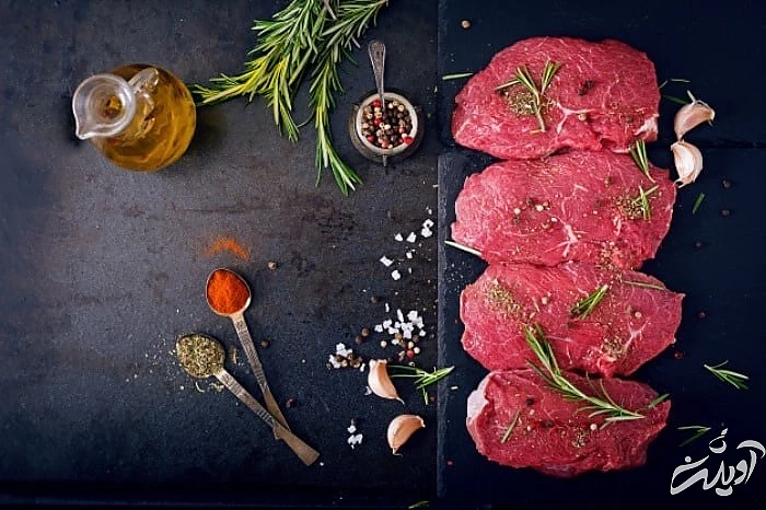 نرم کردن گوشت گوساله برای استیک ادویه نرم کننده گوشت